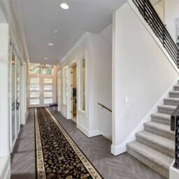 runrug Hallway Carpet Runner Rug - Soft & Comfy, 9mm - 'Ottoman' in Black - Size: 100 cm x 420 cm - thumbnail 1