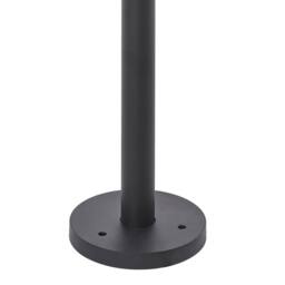 Wyld and Coco 2-Light Black Path Lamp Post - Aluminium with Glass Shades - thumbnail 5