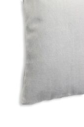 BHS Microfleece Cushion in Silver - Size: 45 cm x 45 cm - thumbnail 3