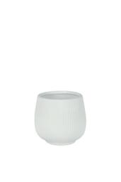 KDMD Glossy White Hortus Lisbon Pot 12.5x13cm 2 Pack - Size: 12.5x13 cm - thumbnail 2
