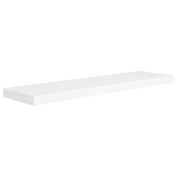 Berkfield Home Floating Wall Shelves 4 pcs White 90x23.5x3.8 cm MDF - thumbnail 3