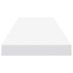 Berkfield Home Floating Wall Shelves 4 pcs White 90x23.5x3.8 cm MDF - thumbnail 5