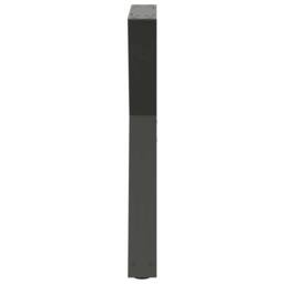 Berkfield Home Dining Table Legs 2 pcs Anthracite 60x(72-73.3) cm Steel in Dark Grey - thumbnail 6