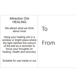 Sienna Glass Attraction Orb Healing in Purple - thumbnail 5
