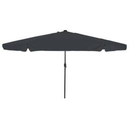 Berkfield Home Modern Garden Parasol with LED Lights √∏395x245 cm Anthracite in Dark Grey - Size: 395x245 cm - thumbnail 2