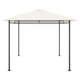 Berkfield Home Gazebo 384x281x270 cm Cream 180 g/m ² in Beige - Size: 384 x 281 x 270 cm - thumbnail 3