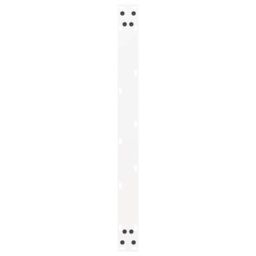 Berkfield Home Coffee Table Legs U-Shaped 2 pcs White 60x(42-43) cm Steel - thumbnail 7