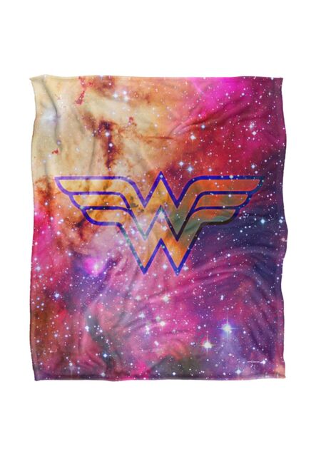 Warner Brothers Jla Logo Officially Licensed Silky Touch Super Soft Throw Blanket 152 x 127 cm in White - image 1