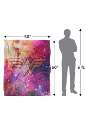 Warner Brothers Jla Logo Officially Licensed Silky Touch Super Soft Throw Blanket 152 x 127 cm in White - thumbnail 5