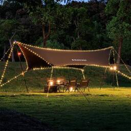 Obasyhig Outdoor Camping Ultra-long Battery Life LED String Light in Black - thumbnail 6