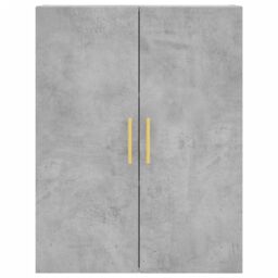 Berkfield Home Highboard Concrete Grey 69.5x34x180 cm Engineered Wood - thumbnail 6