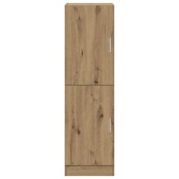 Berkfield Home Kitchen Cabinet Artisan Oak 38x41.5x131.5 cm Engineered Wood in Brown - thumbnail 4