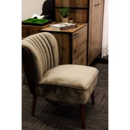 Lemon Pavilion Furniture Hoxton 3 Drawer Chest - L40 x W63.8 x H80 cm - Distressed Oak Effect in Brown - Size: 1 Pack - thumbnail 3