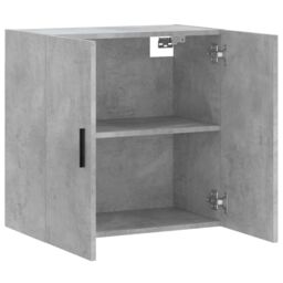 Berkfield Home Wall Cabinet Concrete Grey 60x31x60 cm Engineered Wood - Size: 60 x 31 x 60 cm - thumbnail 6