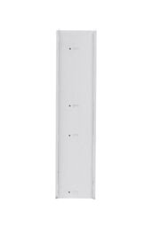 H&O Direct Freestanding Small Slim Wooden Bathroom Cabinet in White - thumbnail 5