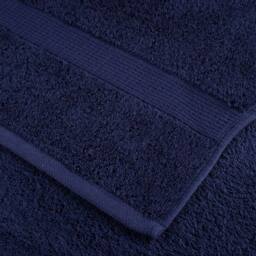Berkfield Home Premium Hand Towels SOLUND 2pcs Navy Blue 50x100cm 600gsm - thumbnail 6