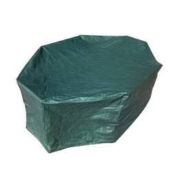 Charles Taylor Deluxe Fitted Six Seater Table Set Cover - Fully Assembled in Green - thumbnail 2