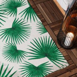 Furn Agave Tropical Indoor/Outdoor Rug in Green - Size: 120 cm x 170 cm - thumbnail 2
