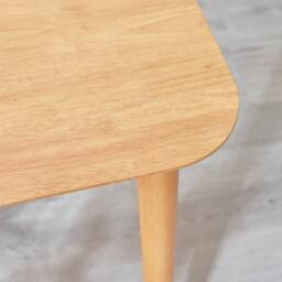 FurnitureboxUK Lynton Large Wooden Dining Table & 2 Benches in Light Oak - thumbnail 6