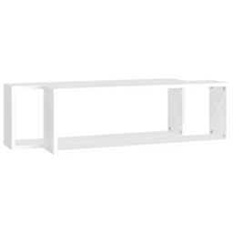 Berkfield Home Wall Cube Shelf 2 pcs White 80x15x26.5 cm Engineered Wood - thumbnail 4