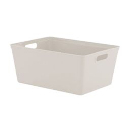 simpa 11L Plastic Studio Organiser Trays with Handles - Set of 6 in Taupe - thumbnail 2