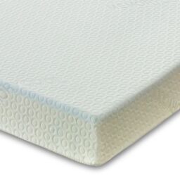 Starlight Beds Cool Essential Comfort Cool Blue Memory Foam Mattress in White - Size: King - thumbnail 2