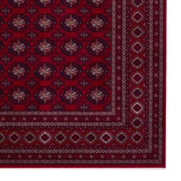 The Rug Shop UK Red Traditional Easy to clean Machine Made Border Rug - Size: 240 cm x 340 cm - thumbnail 3