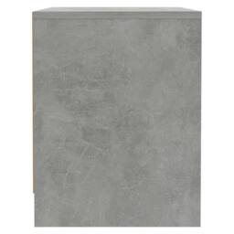 Berkfield Home Elegant Bedside Cabinet Concrete Grey 45x34x44.5 cm Engineered Wood - thumbnail 6