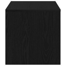 Berkfield Home TV Cabinet Black Oak 100x40x40 cm Engineered Wood - Size: 100 x 40 x 40 cm - thumbnail 6