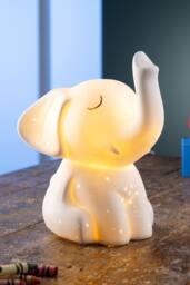 Belleek Living Ellie Luminaire in Ivory - Size: 10 inches - thumbnail 2