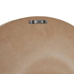 Wyld Haus White Washed Round Rustic Grey Skeleton Wall Clock - thumbnail 4