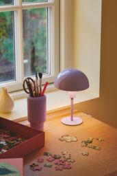 Nordlux Modern Indoor Table Lamp Purple Metal E14 Dome Shade - Mains Powered, IP20 - thumbnail 7