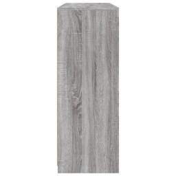 Berkfield Home Sideboards with LED Lights 3 pcs Grey Sonoma Engineered Wood - thumbnail 9