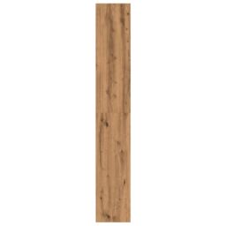 Berkfield Home Book Cabinet Artisian Oak 80x30x189 cm Engineered Wood in Brown - Size: 80 x 30 x 189 cm - thumbnail 5