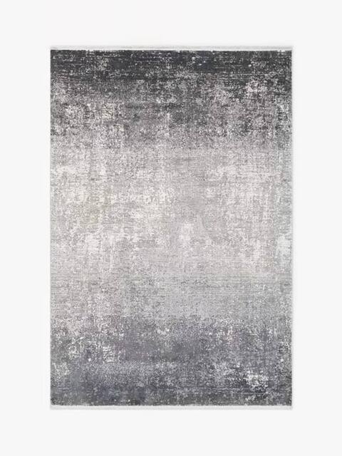 Gooch Luxury Rugs Toros Ombre Distressed Area Rug in Charcoal - Size: 180 cm x 120 cm - image 1