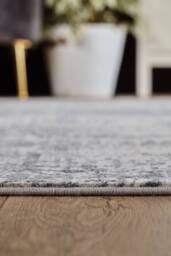Gooch Luxury Rugs Toros Ombre Distressed Area Rug in Charcoal - Size: 180 cm x 120 cm - thumbnail 6