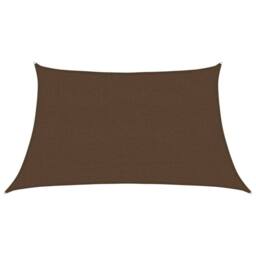 Berkfield Home Sunshade Sail 160 g/m ² Brown 3/4x2 m HDPE - thumbnail 2