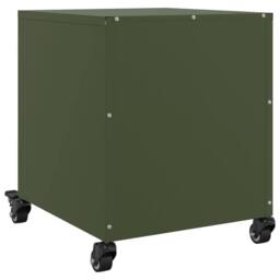 Berkfield Home Bedside Cabinets 2 pcs Olive Green 36x39x43.5 cm Steel - thumbnail 8