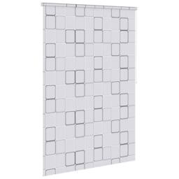 Berkfield Home Shower Roller Blind 140x240 cm Square in White
