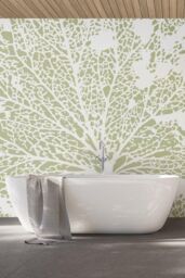 Origin Murals Skeleton Leaf Wall Mural in Natural - thumbnail 1