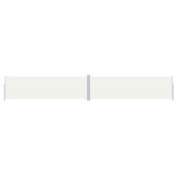 Berkfield Home Retractable Side Awning Cream 180x1200 cm in Beige - thumbnail 2
