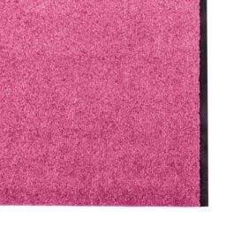 Berkfield Home Washable Pink Doormat 120x400 cm - Size: Medium - thumbnail 3