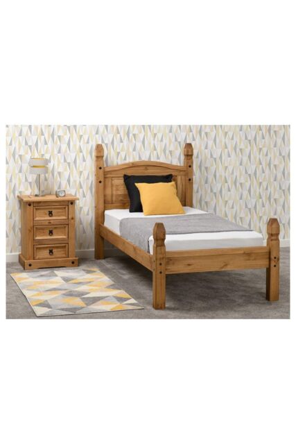 Seconique Corona 3' Single Bed Low Foot End in Natural - image 1