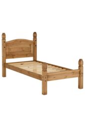 Seconique Corona 3' Single Bed Low Foot End in Natural - thumbnail 2