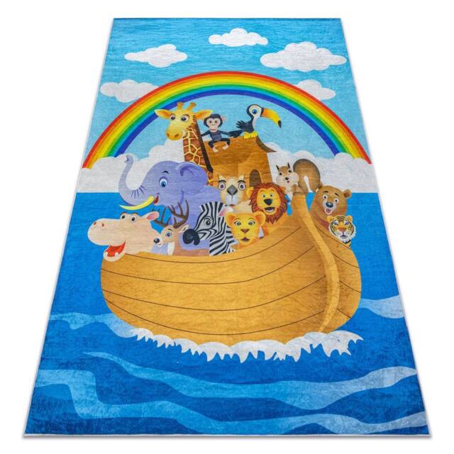 RugsX Bambino Rug in Blue - Size: 120 cm x 170 cm - image 1
