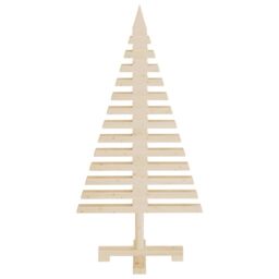 Berkfield Home Wooden Christmas Tree for Decoration 90 cm Solid Wood Pine in Brown - thumbnail 4