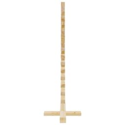 Berkfield Home Wooden Christmas Tree for Decoration 90 cm Solid Wood Pine in Brown - thumbnail 5