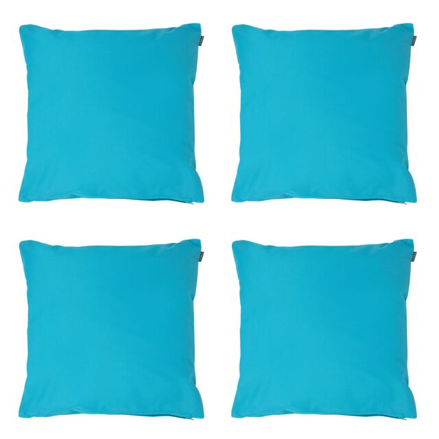 icon Indoor & Outdoor Waterproof Cushion, Indoor & Outdoor, Yellow (4-Pack) in Aqua - Size: 43 cm x 43 cm