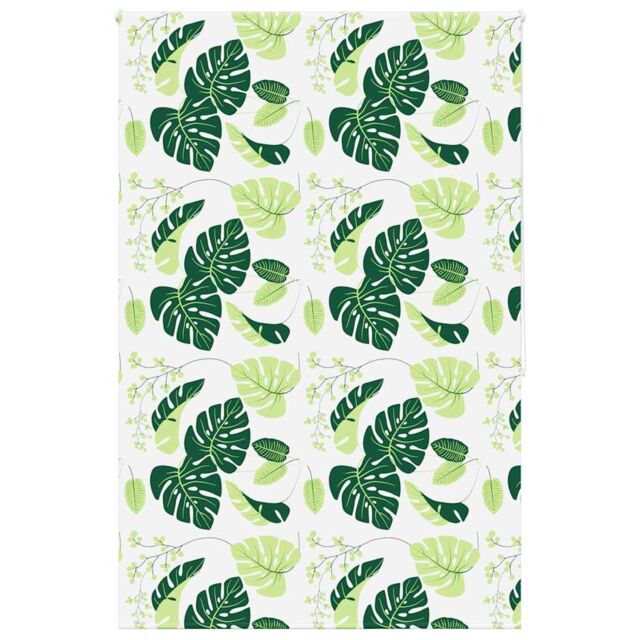 Berkfield Home Shower Roller Blind 150x240 cm Fabric Width 146 cm in Green - image 1