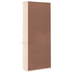 Berkfield Home Bookcase with Drawers ALTA 77x35x186.5 cm Solid Wood Pine in Brown - thumbnail 6